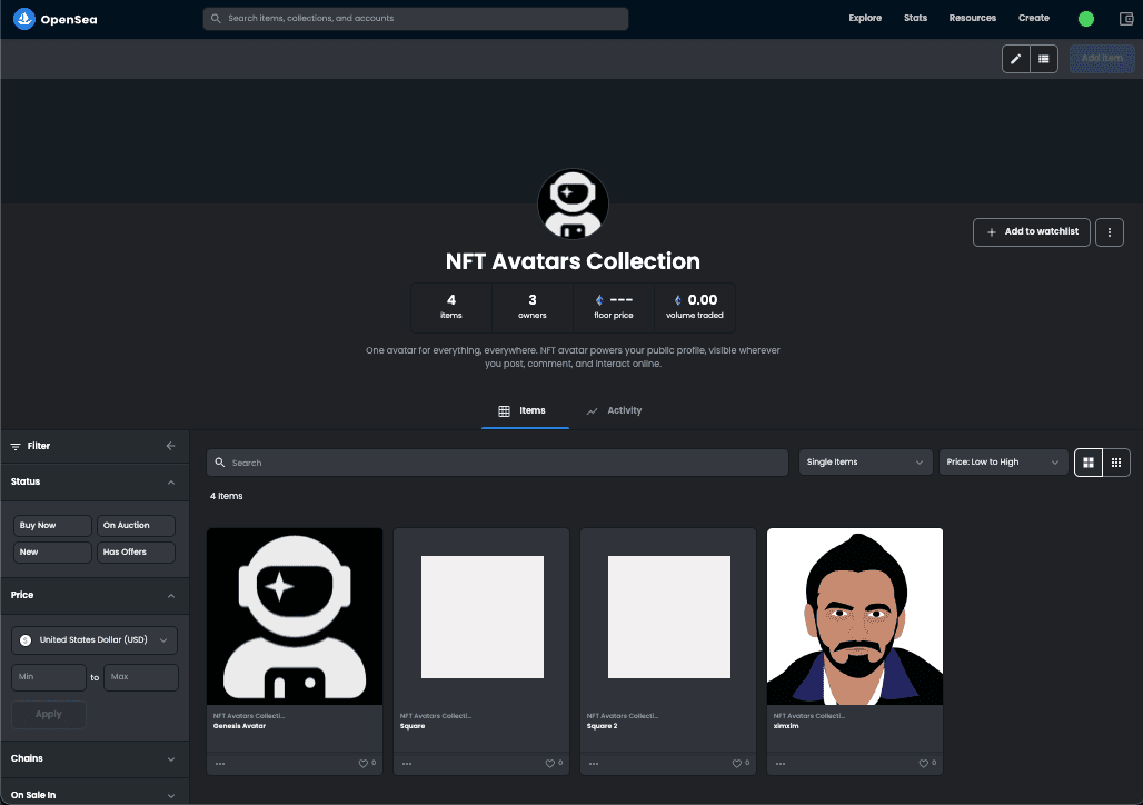 Web3 DAPP powered by Netlify - NFT Avatar